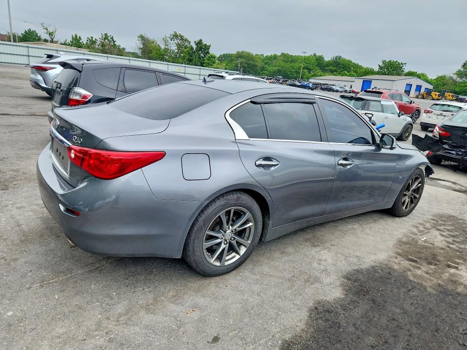 2015 Infiniti VIN JN1BV7AR3FM423272 COPART salvage auction — FRONT END, Nj - Cert Of Title-Salvage, sold $800 on 2026-07-16 (photo 3)