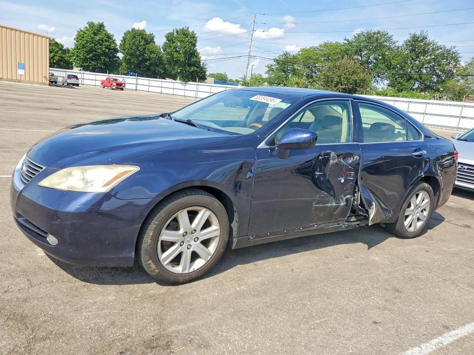2007 Lexus Es 350 VIN JTHBJ46G872121275 COPART salvage auction — SIDE, OH - CERT OF TITLE-SALVAGE, sold $1,100 on 2026-07-17 (photo 1)