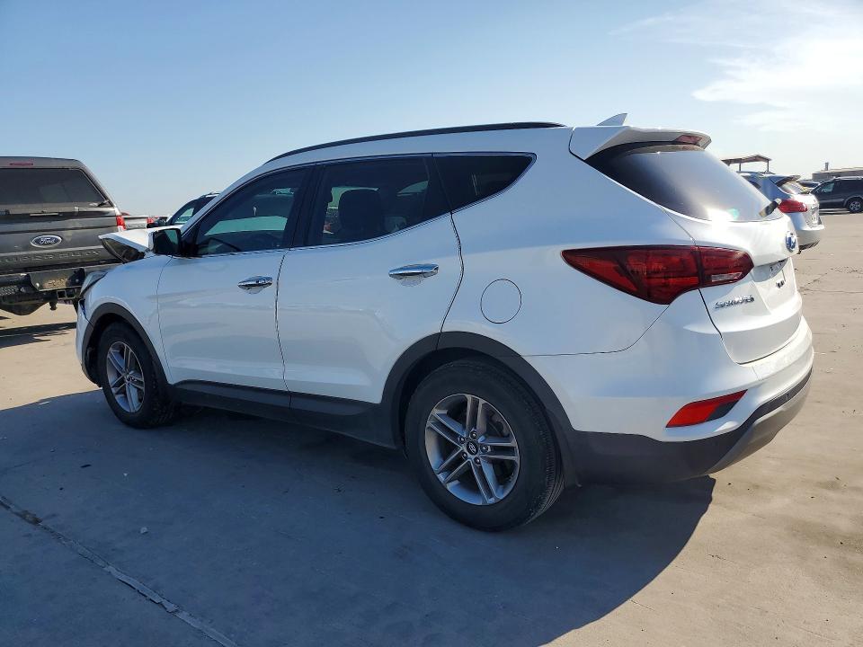 2017 Hyundai VIN 5XYZU3LB6HG462059 COPART salvage auction — FRONT END, TX - SALVAGE VEHICLE TITLE (P), sold $1,850 on 2026-07-23 (photo 2)