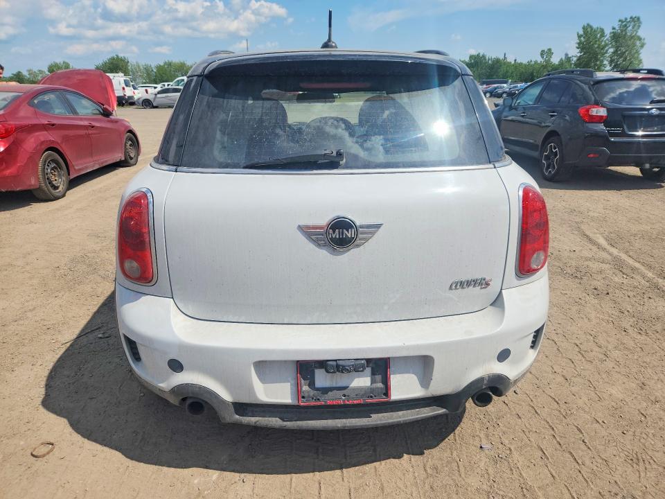 2013 Mini Cooper VIN WMWZC5C51DWP32141 COPART salvage auction — FRONT END, Qc - Gravement Accidente, sold $350 on 2026-08-04 (photo 6)