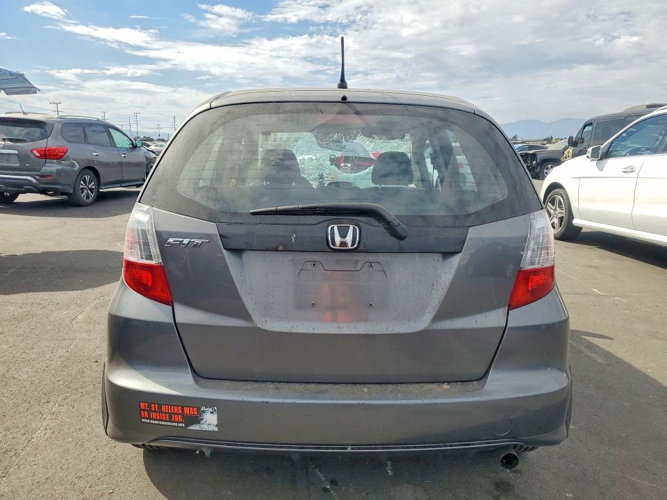 2012 Honda Fit VIN JHMGE8H31CC029084 COPART salvage auction — FRONT END, Ca - Salvage Certificate, sold $2,350 on 2026-07-29 (photo 6)