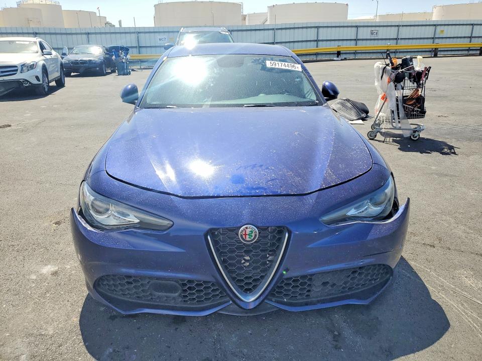 2017 Alfa romeo Giulia VIN ZARFAEBN8H7535664 COPART salvage auction — VANDALISM, CA - SALVAGE CERTIFICATE, sold $1,800 on 2026-07-27 (photo 5)