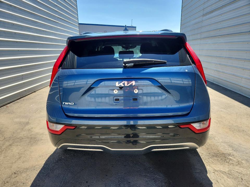 2023 Kia Niro VIN KNDCR3L13P5027747 COPART salvage auction — FRONT END, Ca - Salvage Certificate, sold $2,250 on 2026-07-17 (photo 6)