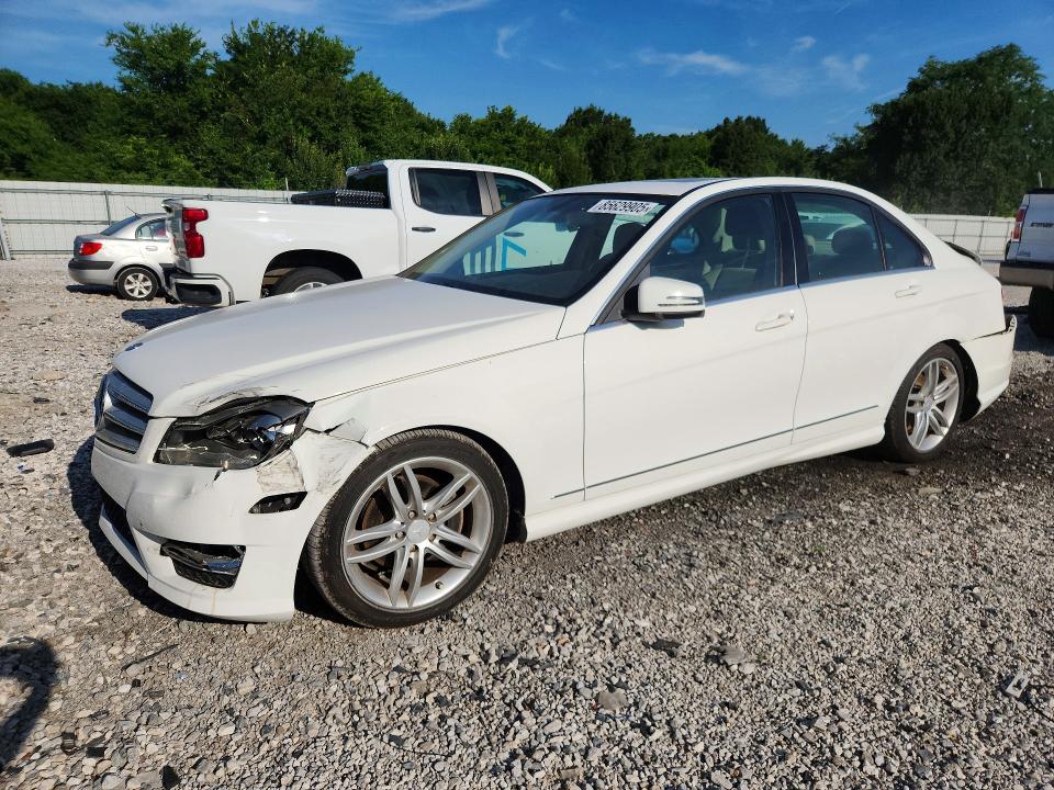 2013 Mercedes-benz VIN WDDGF4HB9DA773050 COPART salvage auction — REAR END, Ar - Cert Of Title-Salvage, sold $275 on 2026-08-10 (photo 1)