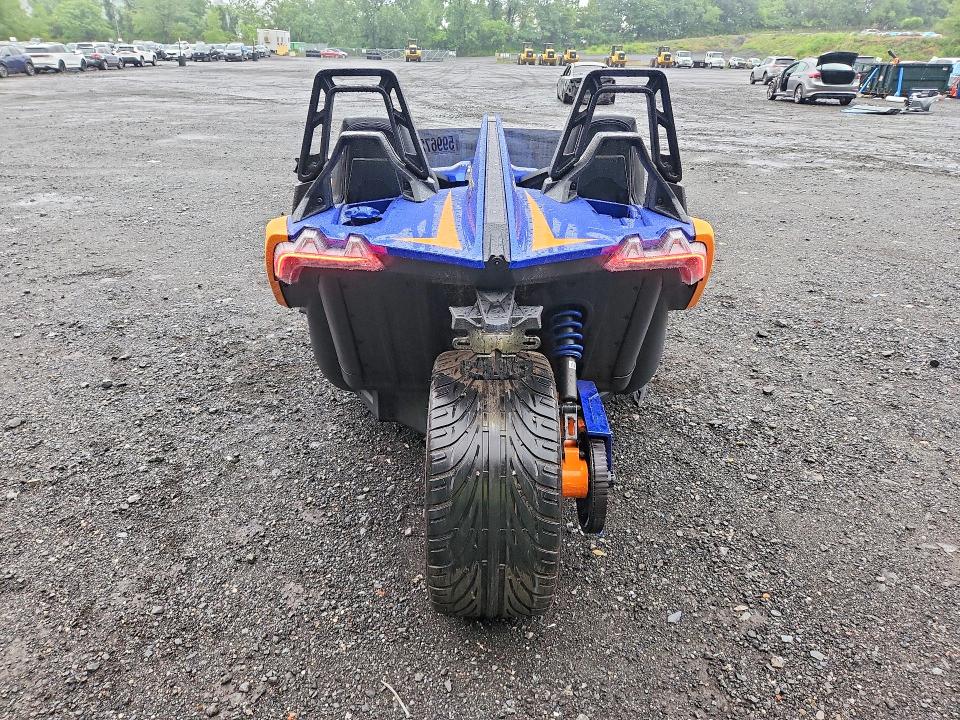 2021 Polaris Slingshot VIN 57XAARHB3M8142479 COPART salvage auction — FRONT END, Ny - Mv-907A Salvage Certificate, sold $4,050 on 2026-07-30 (photo 4)