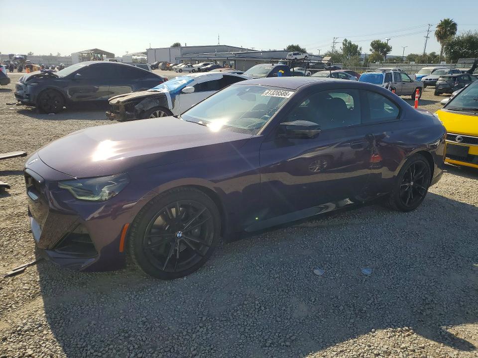 2022 BMW M2 VIN 3MW53CM02N8C61584 — COPART salvage auction photo