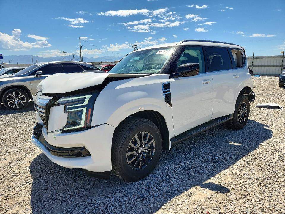 2025 Nissan Armada VIN JN8AY3AEXS9400630 — COPART salvage auction photo