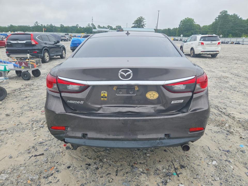 2016 Mazda 6 VIN JM1GJ1V53G1475216 COPART salvage auction — REAR END, Ga - Cert Of Title-Salvage, sold $275 on 2026-07-29 (photo 6)