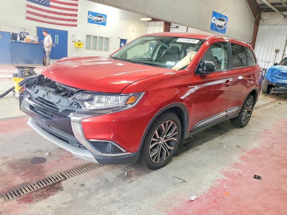 2016 Mitsubishi Outlander VIN JA4AZ3A39GZ038296 COPART salvage auction — SIDE, NY - MV-907A SALVAGE CERTIFICATE, sold $1,550 on 2026-07-27 (photo 1)