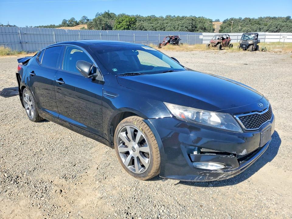 2013 Kia VIN 5XXGR4A64DG131595 COPART salvage auction — REAR END, CA - SALVAGE CERTIFICATE, sold $650 on 2026-07-24 (photo 4)