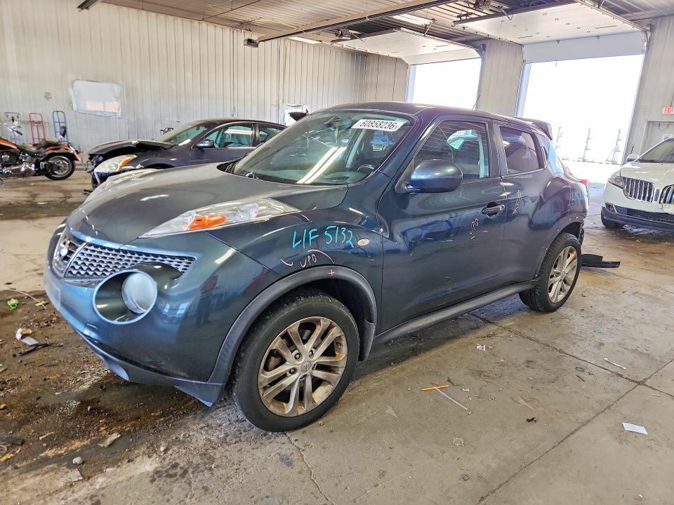 2013 Nissan Juke VIN JN8AF5MV0DT208572 COPART salvage auction — REAR END, Salvage Title, sold $250 on 2026-07-27 (photo 1)