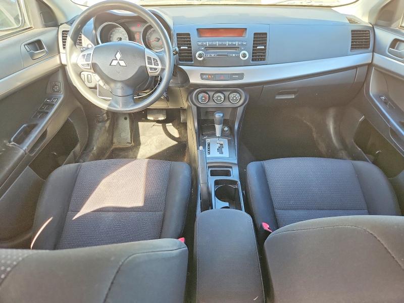 2009 Mitsubishi Lancer VIN JA3AU26U39U608808 COPART salvage auction — FRONT END, Ab - Bos - Salvage, sold $450 on 2026-07-09 (photo 8)
