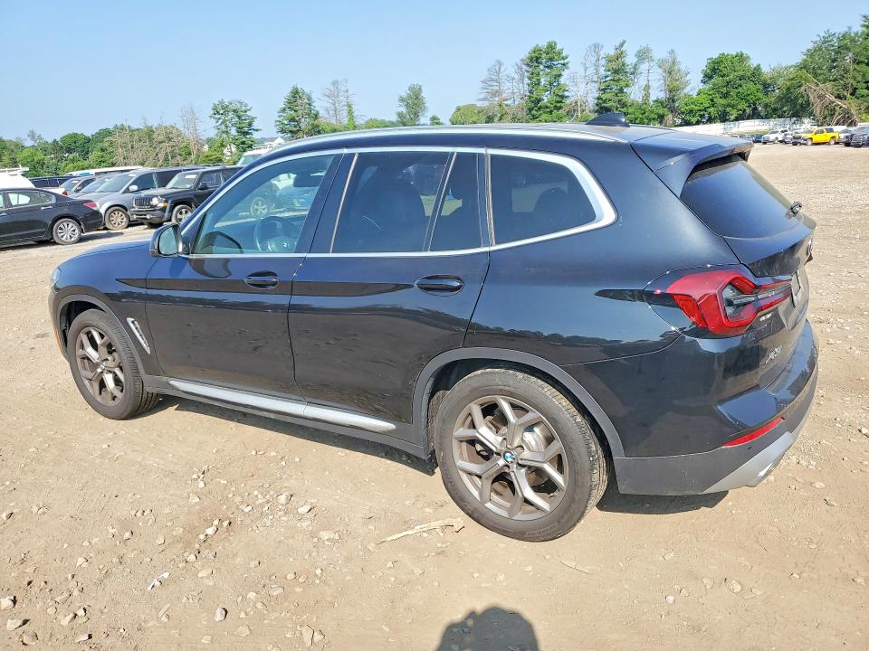 2022 BMW X3 VIN 5UX53DP03N9L40979 COPART salvage auction — FRONT END, Md - Cert Of Salvage > 75% Damage, sold $1,800 on 2026-07-27 (photo 2)