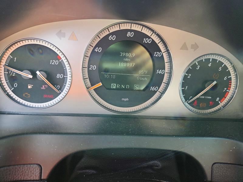 2008 Mercedes-benz C-klasse VIN WDDGF56X88F124501 COPART salvage auction — FRONT END, Ga - Cert Of Title-Salvage, sold $450 on 2026-08-04 (photo 9)