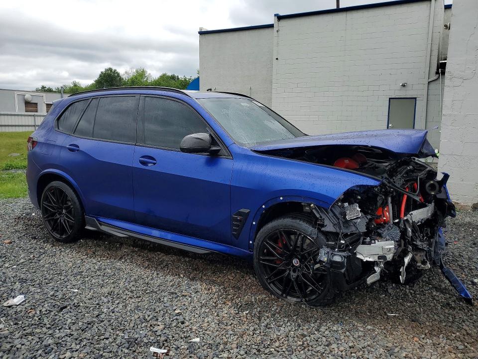 2025 BMW VIN 5YM13ET00S9X01115 COPART salvage auction — FRONT END, Ny - Mv-907A Salvage Certificate, sold $25,500 on 2026-07-31 (photo 4)