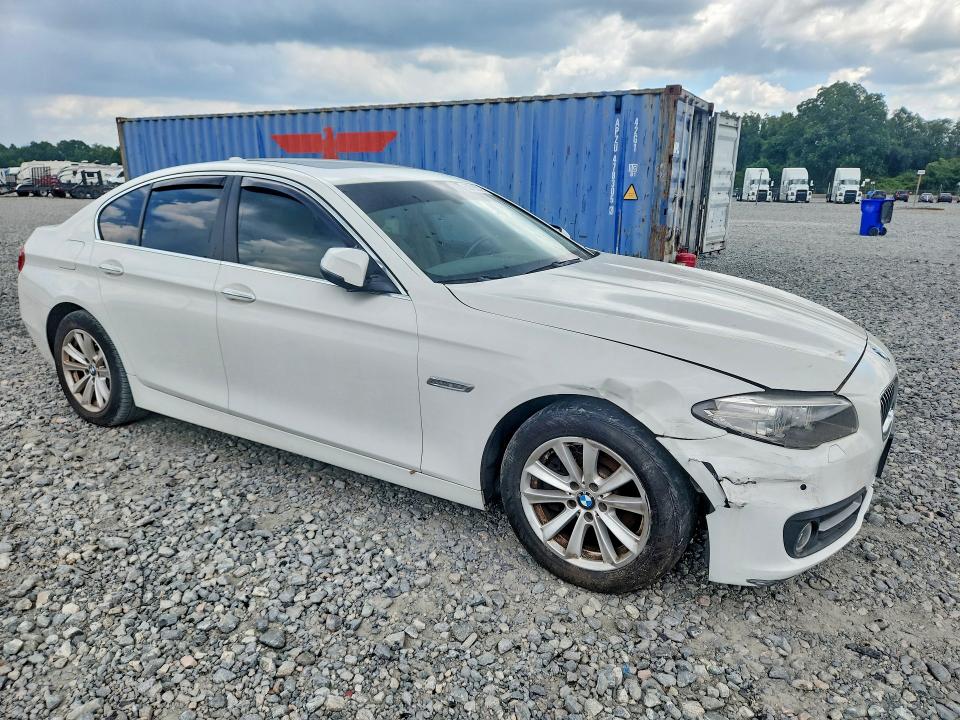 2015 BMW 5er VIN WBA5A7C51FD628618 COPART salvage auction — FRONT END, Ga - Certificate Of Title, sold $350 on 2026-07-21 (photo 4)