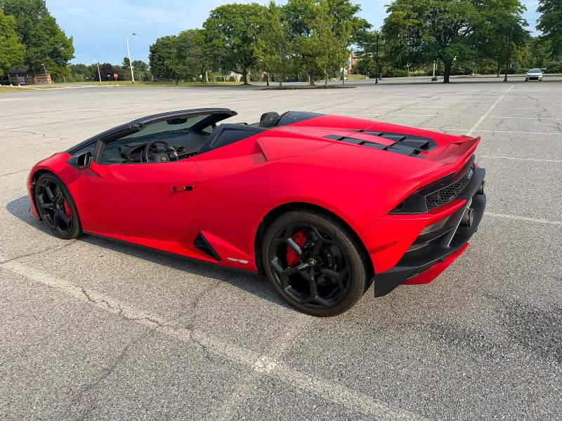 2023 Lamborghini Huracan VIN ZHWUT5ZF9PLA21574 COPART salvage auction — NORMAL WEAR, Pa - Cert Of Salvage-R=Reconstructe (P), sold $196,000 on 2026-08-07 (photo 3)