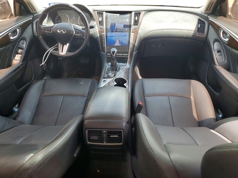 2018 Infiniti Q50 VIN JN1EV7AR8JM445340 COPART salvage auction — REAR END, Tx - Salvage Vehicle Title, sold $3,800 on 2026-07-10 (photo 8)