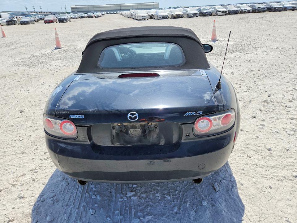 2006 Mazda Mx-5 miata VIN JM1NC25F760120540 COPART salvage auction — FRONT END, TX - SALVAGE VEHICLE TITLE (P), sold $975 on 2026-07-16 (photo 6)