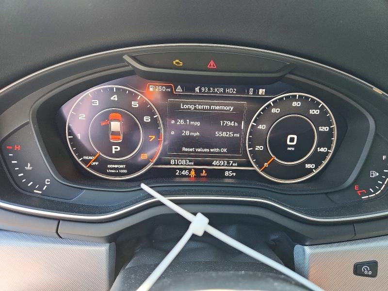 2018 Audi A4 VIN WAUENAF44JN020048 COPART salvage auction — FRONT END, Wa - Bill Of Sale, sold $5,100 on 2026-07-31 (photo 9)