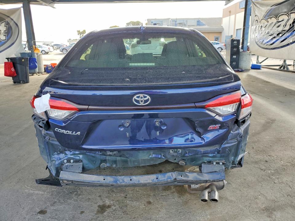 2020 Toyota Corolla VIN JTDS4RCE1LJ001293 COPART salvage auction — REAR END, Ca - Salvage Certificate, sold $30 on 2026-07-28 (photo 6)