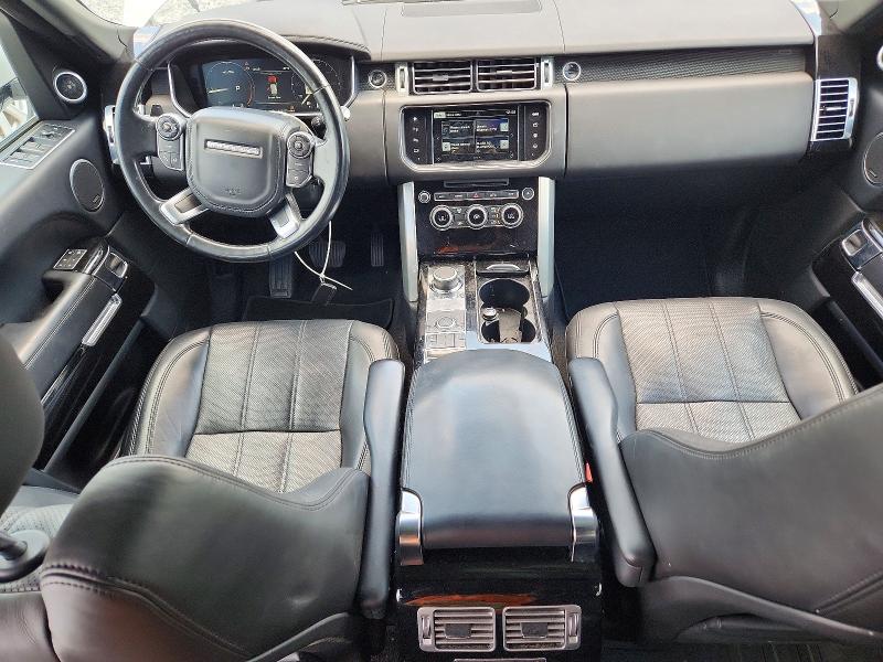 2016 Land rover RANGE ROVER VIN SALGS2KF0GA297323 COPART salvage auction — FRONT END, GA - CERT OF TITLE-COURT ORDER, sold $3,000 on 2026-07-24 (photo 8)