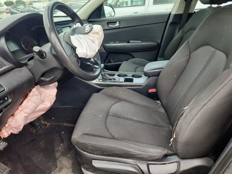 2016 Kia Optima VIN 5XXGT4L32GG009570 COPART salvage auction — FRONT END, Tx - Certificate Of Title, sold $550 on 2026-07-20 (photo 7)