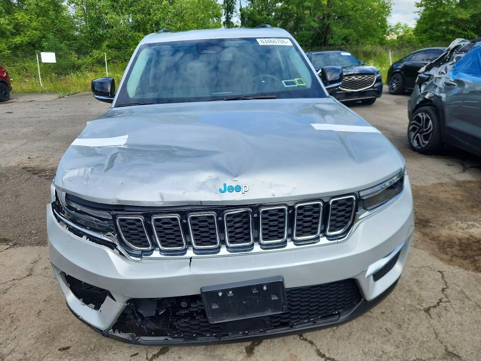 2023 Jeep Grand cherokee VIN 1C4RJYB69PC670837 COPART salvage auction — FRONT END, Nj - Cert Of Title-Salvage, sold $6,400 on 2026-09-14 (photo 5)