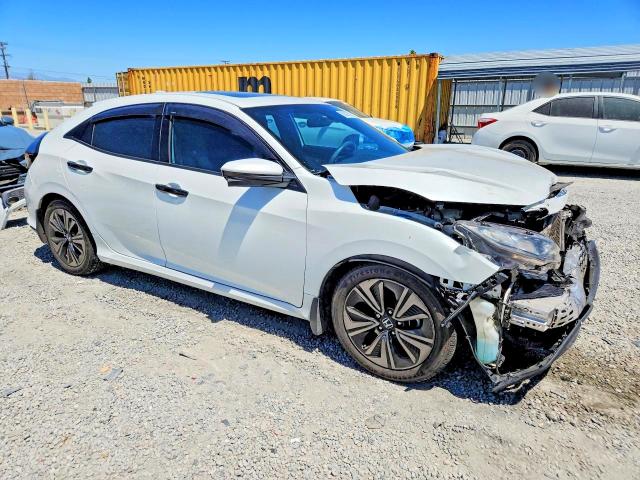 2018 Honda Civic VIN SHHFK7H54JU402621 COPART salvage auction — FRONT END, Ca - Salvage Certificate, sold $550 on 2026-07-22 (photo 4)