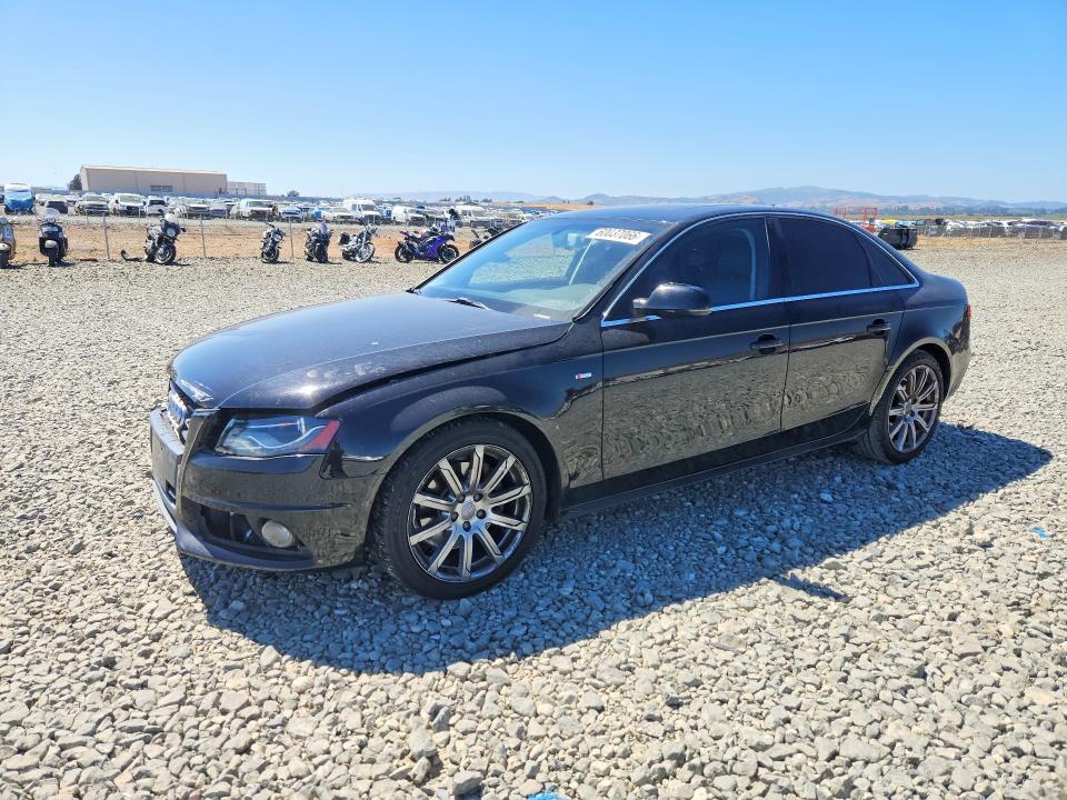 2012 Audi A4 VIN WAUEFAFL8CA119583 COPART salvage auction — FRONT END, Ca - Salvage Certificate, sold $925 on 2026-07-16 (photo 1)