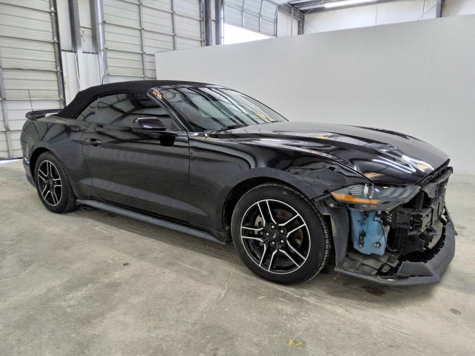 2022 Ford Mustang VIN 1FATP8UH0N5101806 COPART salvage auction — FRONT END, TX - CERTIFICATE OF TITLE, sold $100 on 2026-07-28 (photo 4)