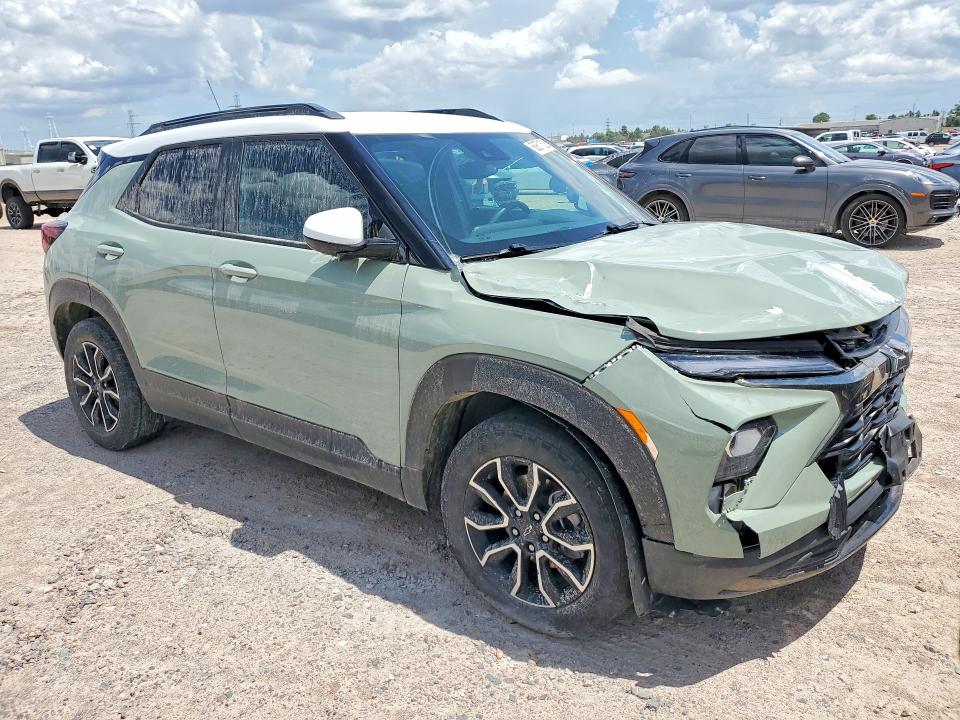 2024 Chevrolet Trailblazer VIN KL79MVSL7RB125883 COPART salvage auction — FRONT END, LA - CERT OF TITLE-SALVAGE, sold $5,800 on 2026-07-28 (photo 4)