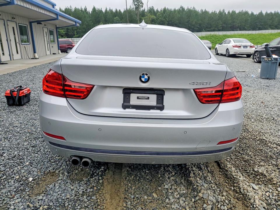 2017 BMW 4er VIN WBA4F7C51HG438476 COPART salvage auction — FRAME DAMAGE, NC - DLR ONLY-CLEAN/OVER 25% DAMAGE, sold $6,500 on 2026-08-06 (photo 6)