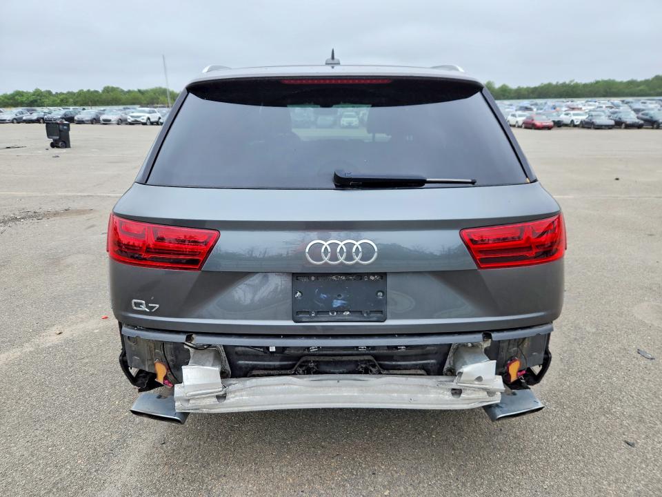 2019 Audi Q7 VIN WA1LAAF76KD001583 COPART salvage auction — REAR END, Ny - Mv-907A Salvage Certificate, sold $8,000 on 2026-07-15 (photo 6)
