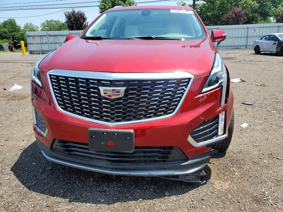 2025 Cadillac Xt5 VIN 1GYKNDR43SZ146862 COPART salvage auction — FRONT END, CT - CERTIFICATE OF TITLE, sold $25,250 on 2026-07-14 (photo 5)