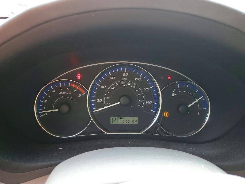 2010 Subaru Forester VIN JF2SH6CC7AH914759 COPART salvage auction — REAR END, Md - Cert Of Salvage > 75% Damage, sold $650 on 2026-07-17 (photo 9)