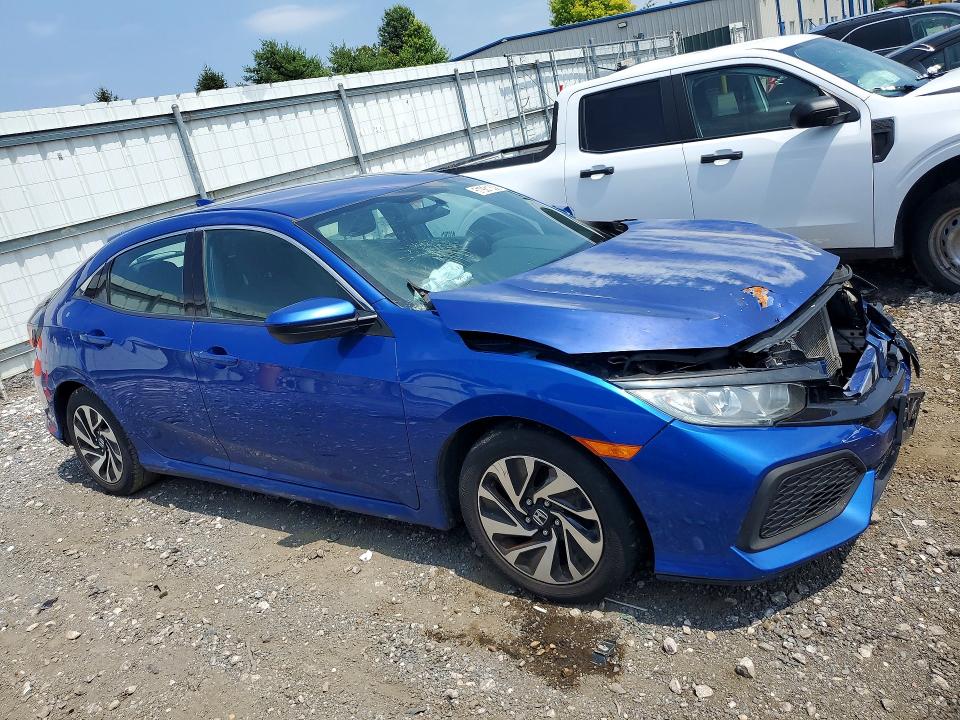 2018 Honda Civic VIN SHHFK7H24JU421238 COPART salvage auction — FRONT END, Md - Cert Of Title-Rebuilt Salvage, sold $2,500 on 2026-08-01 (photo 4)
