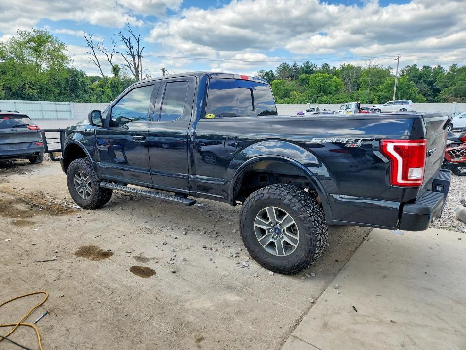 2016 Ford F-150 VIN 1FTFX1EF8GKF42339 COPART salvage auction — FRONT END, Wi - Certificate Of Title, sold $9,700 on 2026-09-04 (photo 2)