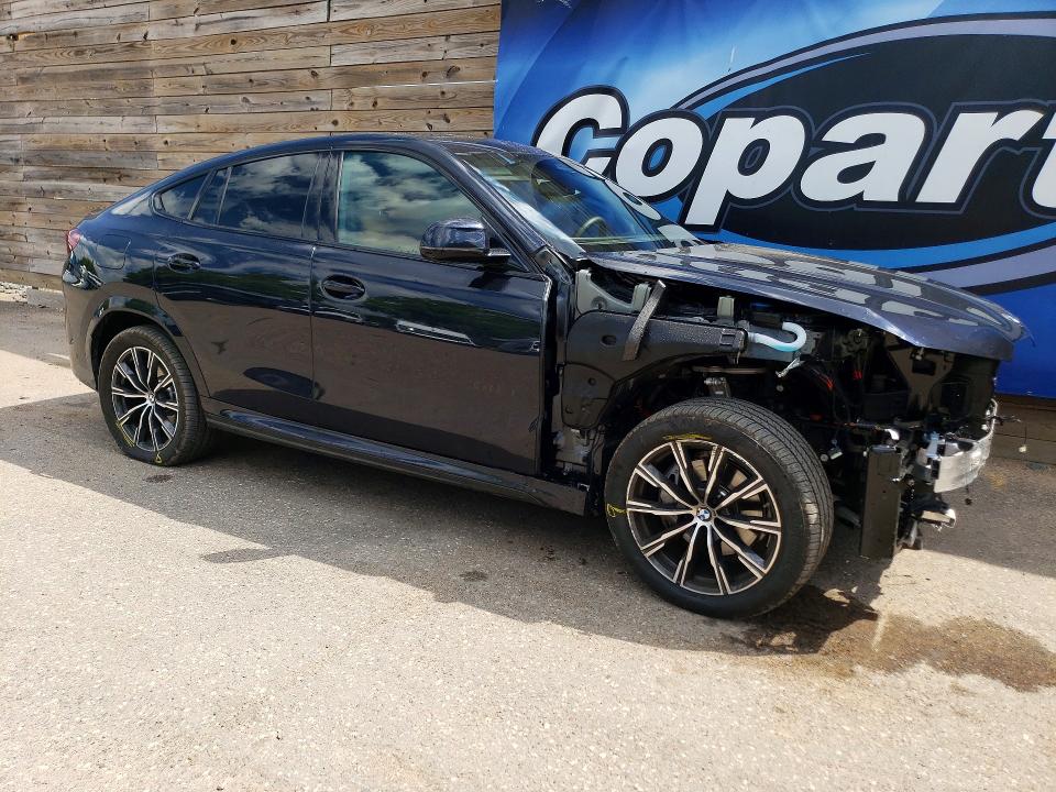 2027 BMW X6 VIN 5UX33EX03V9449875 COPART salvage auction — FRONT END, MN - CERTIFICATE OF TITLE, sold $8,200 on 2026-07-29 (photo 4)