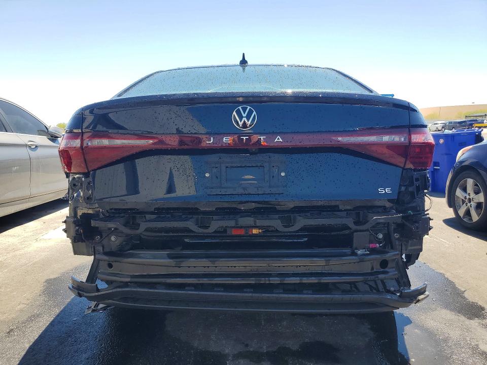 2026 Volkswagen Jetta VIN 3VW7W7BU6TM031919 COPART salvage auction — REAR END, Ca - Certificate Of Title, sold $10,000 on 2026-07-25 (photo 6)