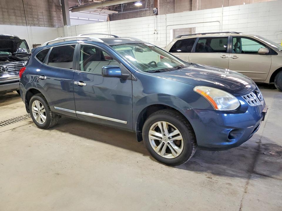 2013 Nissan Rogue VIN JN8AS5MV6DW658950 COPART salvage auction — HAIL, Mn - Certificate Of Title, sold $1,950 on 2026-07-14 (photo 4)