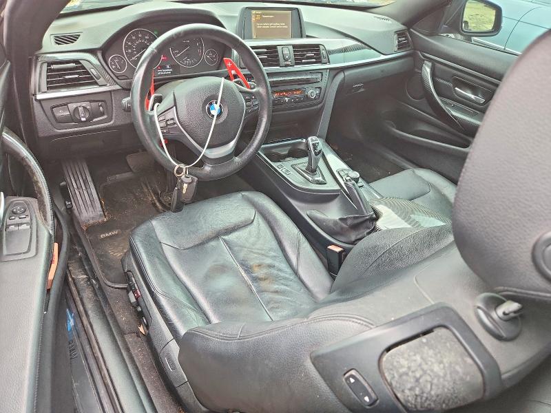 2014 BMW 4er VIN WBA3N9C57EF720469 COPART salvage auction — MECHANICAL, Nj - Certificate Of Title, sold $1,150 on 2026-07-27 (photo 8)