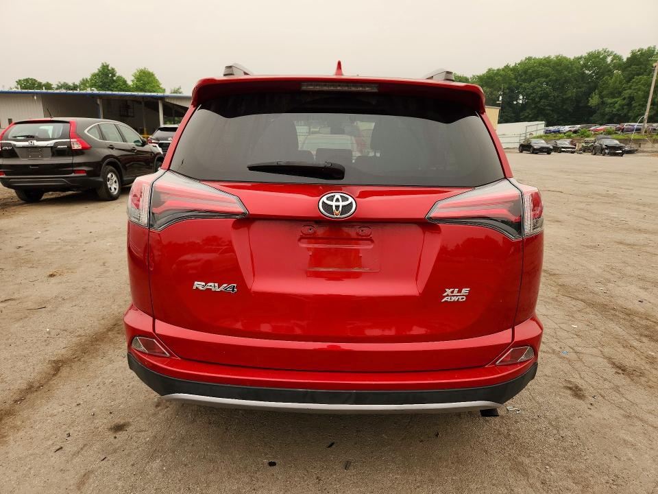 2017 Toyota Rav 4 VIN JTMRFREV0HJ138559 COPART salvage auction — FRONT END, NY - MV-907A SALVAGE CERTIFICATE, sold $7,800 on 2026-07-27 (photo 6)