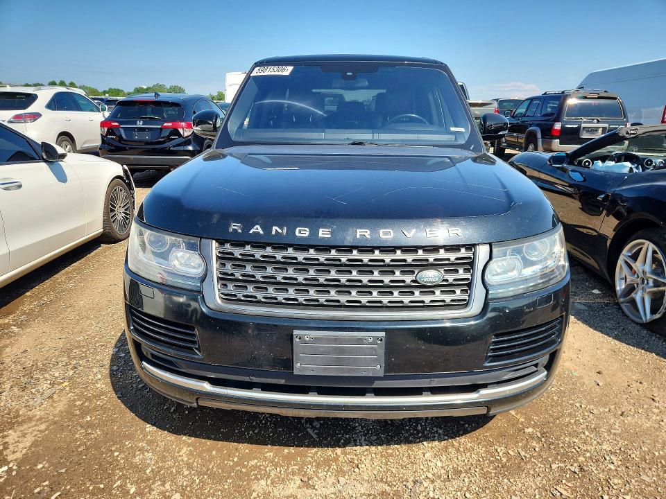 2016 Land rover RANGE ROVER VIN SALGR2KF9GA265806 COPART salvage auction — MECHANICAL, Il - Certificate Of Title, sold $1,250 on 2026-07-19 (photo 5)