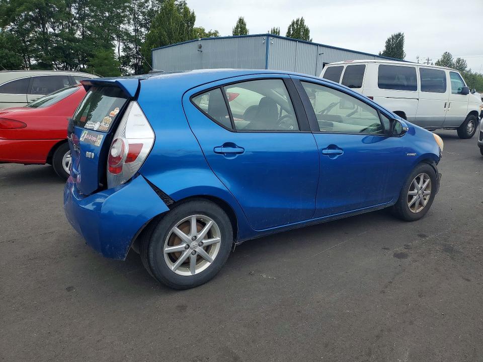 2012 Toyota VIN JTDKDTB3XC1014072 COPART salvage auction — REAR END, Wa - Bill Of Sale, sold $375 on 2026-07-29 (photo 3)
