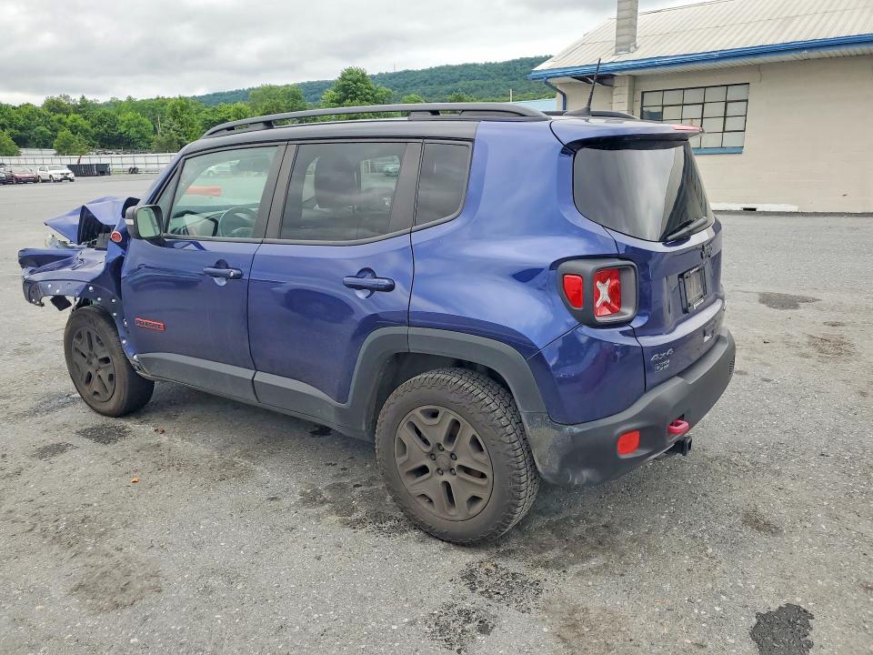 2018 Jeep Renegade VIN ZACCJBCB4JPH13739 COPART salvage auction — FRONT END, Pa - Certificate Of Salvage, sold $550 on 2026-08-11 (photo 2)