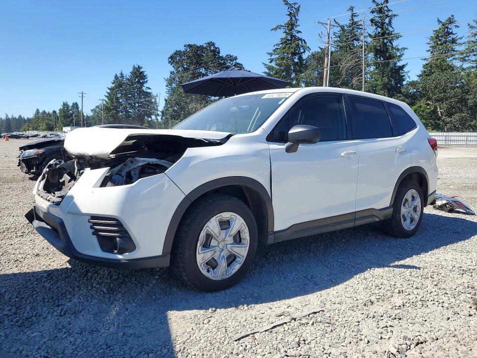2022 Subaru Forester VIN JF2SKAAC9NH416544 COPART salvage auction — FRONT END, WA - BILL OF SALE, sold $1,050 on 2026-07-21 (photo 1)