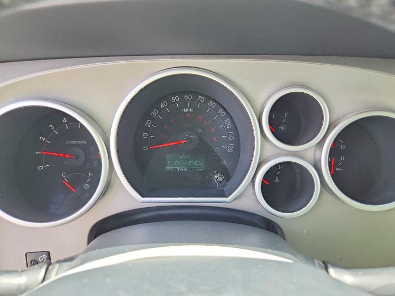 2011 Toyota Sequoia VIN 5TDJY5G10BS040474 COPART salvage auction — DAMAGE HISTORY, FL - CERT OF TITLE W/SLVG HISTORY, sold $2,750 on 2026-07-21 (photo 9)