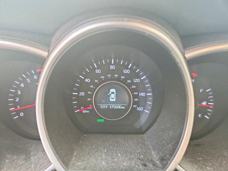 2015 Kia Optima VIN KNAGM4A71F5546322 COPART salvage auction — REAR END, Fl - Cert Of Title Slvg Rebuildable, sold $650 on 2026-07-28 (photo 9)