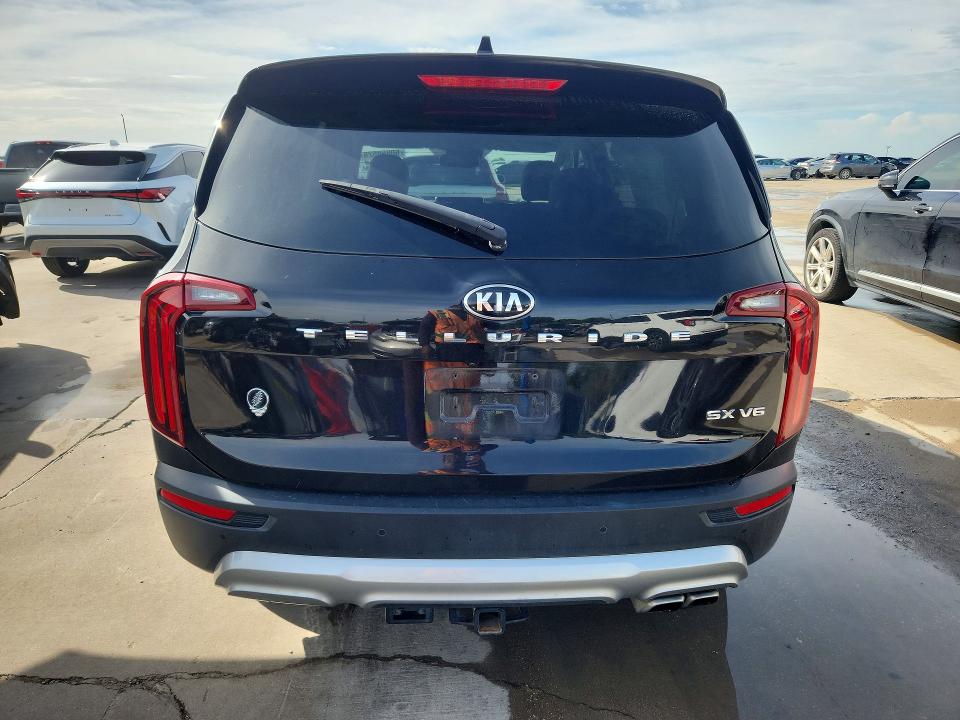 2020 Kia Telluride VIN 5XYP54HC8LG074450 COPART salvage auction — FRONT END, Salvage Title, sold $4,290 on 2026-07-19 (photo 6)